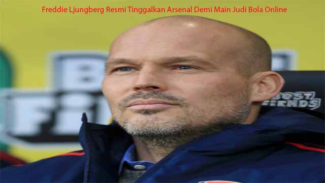 Freddie Ljungberg Resmi Tinggalkan Arsenal Demi Main Judi Bola Online